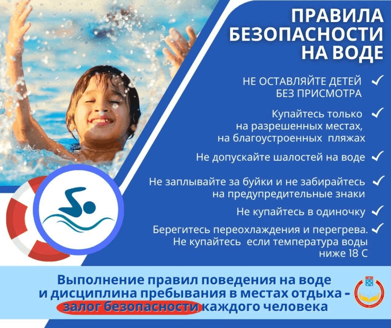 БЕЗАПАСНОСТЬ НА ВОДЕ.